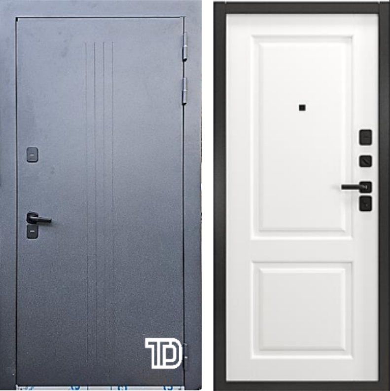 Титан Дорс Термо ОБЕРЕГ Антрацит DIS007210