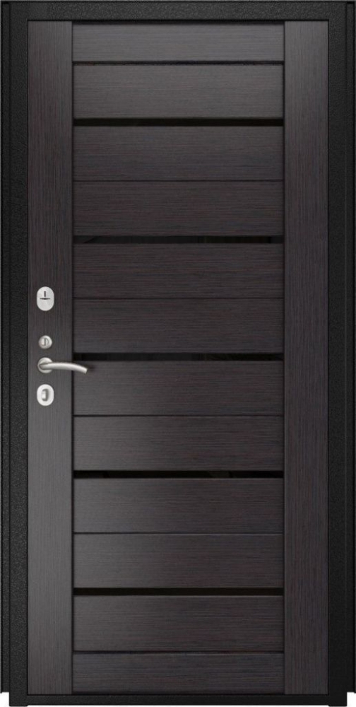 Товар Дверь ДвериПРО Берген СБ-1 (лак.черное, 16мм, венге) DPRO195837