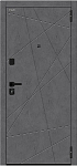 Дверь Браво Граффити-5/SBlack Slate Art/Look Art DIS007429 фото