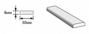 Товар Притворная планка 2000x30x8 BRK3112