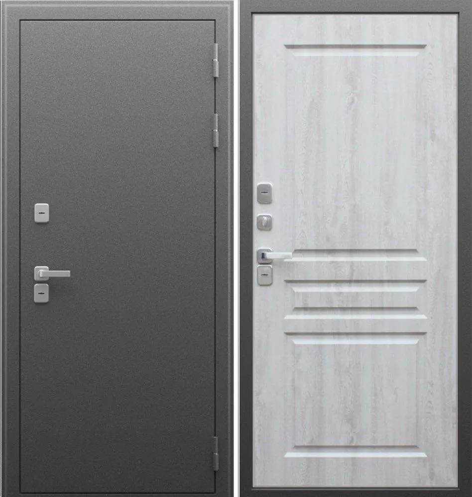 Дверь Сибирь Терморазрыв 3К Сосна Белая DIS007250