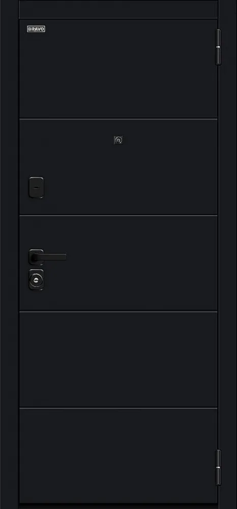 Дверь Прайм/SBlack Black Shell/White Silk BR6209