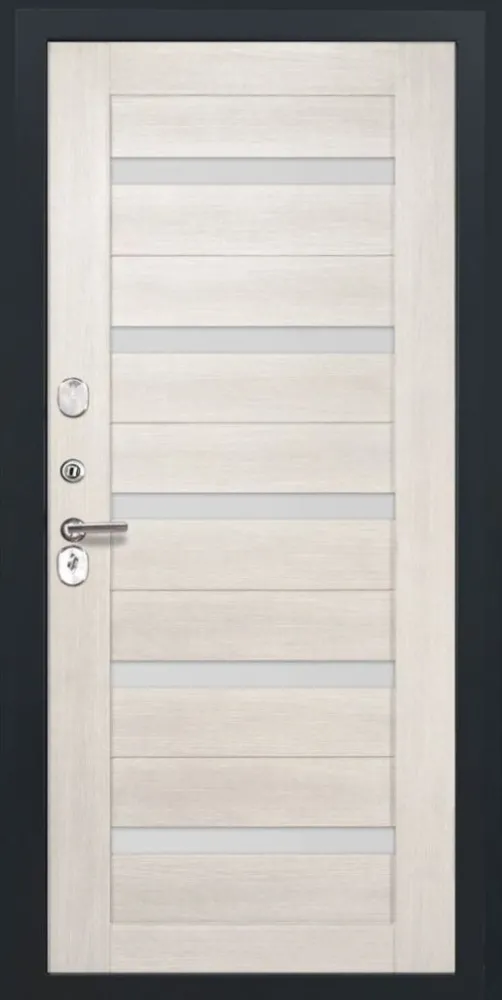 Товар Дверь ДвериПРО Д-68 СБ-1 (ст. белое, 16мм, беленый дуб) DPRO221061